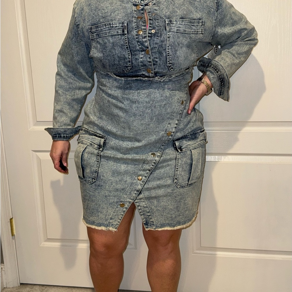 Fashion to Figure Light Blue Denim Jacket